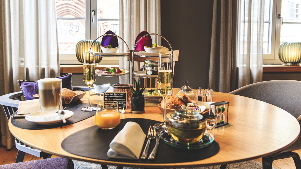Frühstückslounge im Hotel - Krone 1525